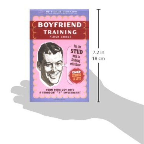 Boyfriend Training Flash Cards (50 Lessons!) Brand NEW, Never Used - Picture 3 of 3